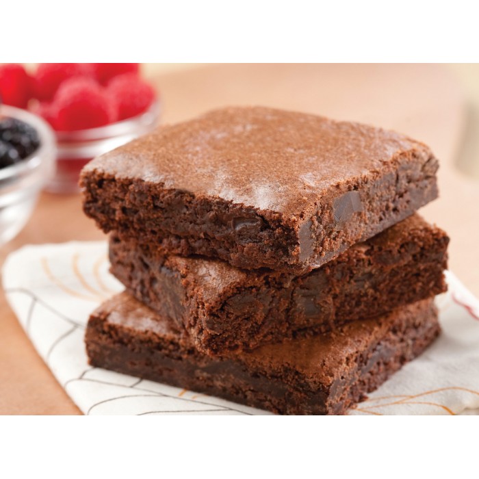 BROWNIE MORCEAU CHOCOLAT SANS GLACAGE / ORIGINAL CAKERIE 2.18 KG