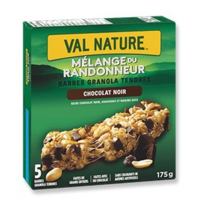 BARRE CHOCOLAT NOIR MELANGE RANDONNEUR / VAL NATURE